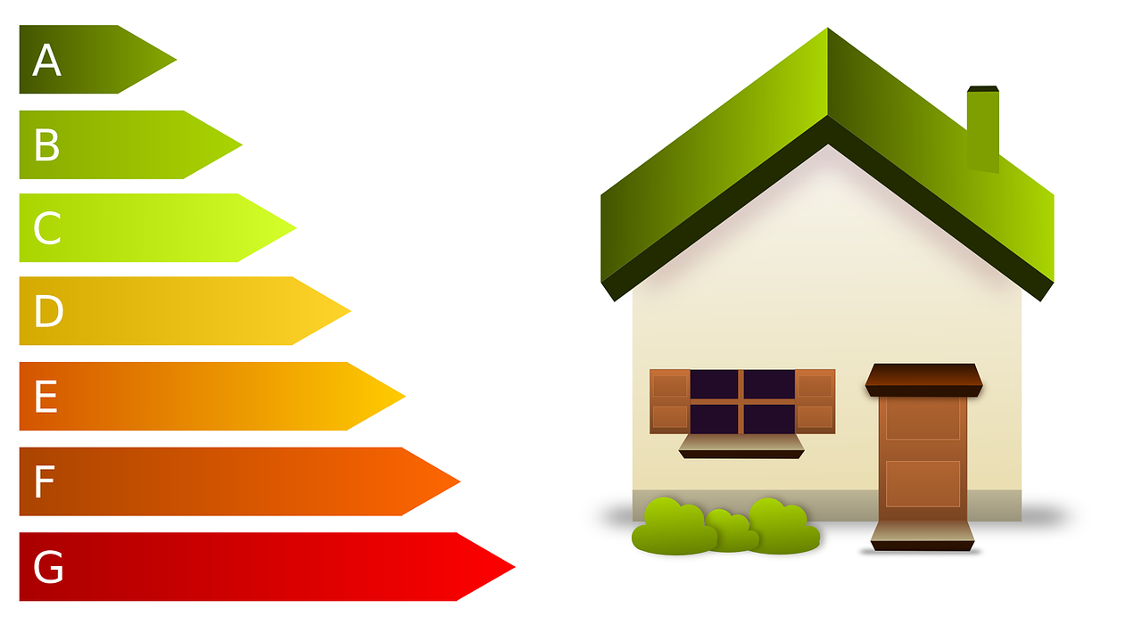 EPC Rating energy efficient visual explaining