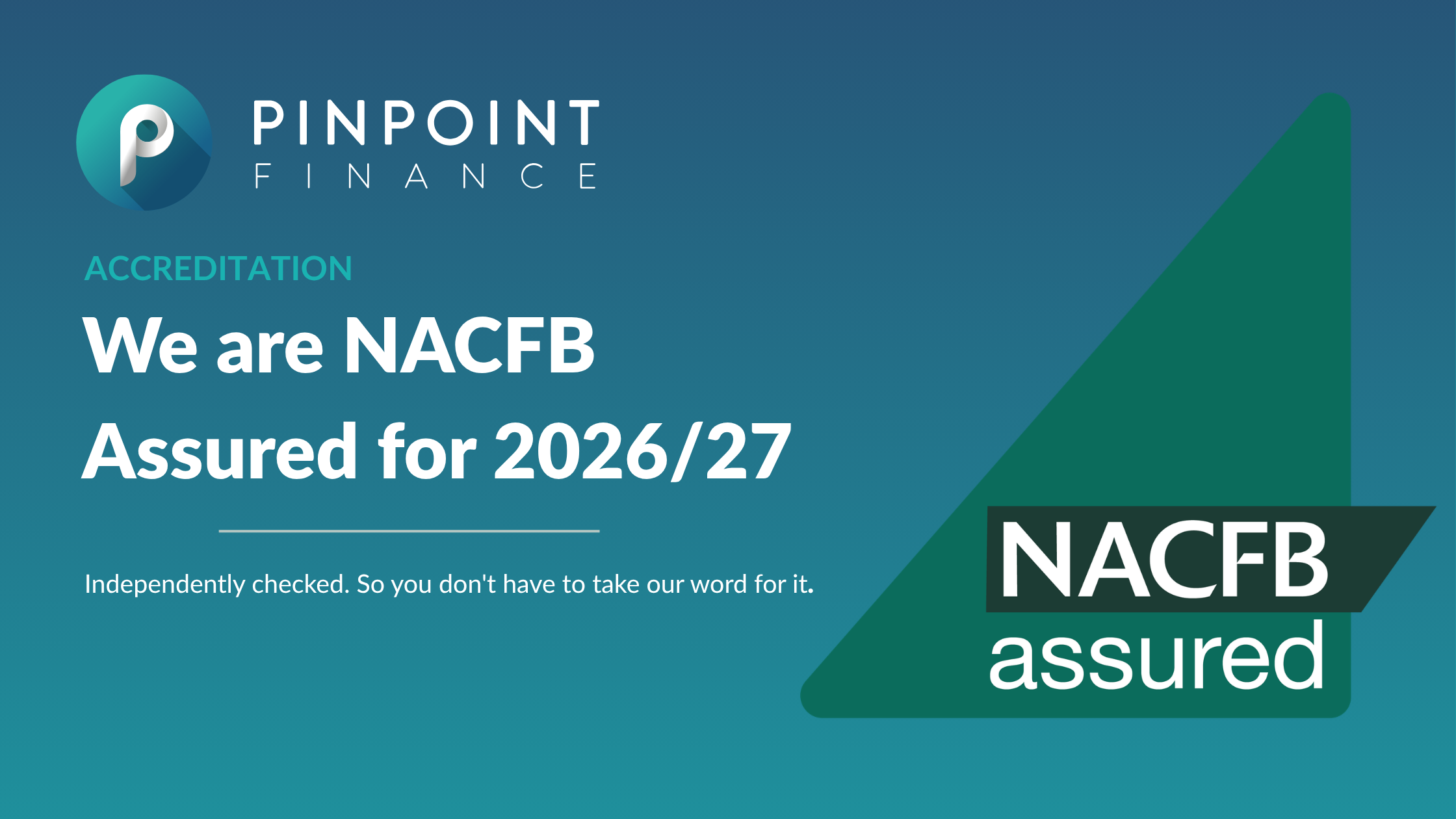 NACFB Assured for 2026/27